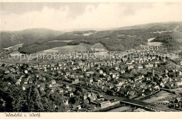 Werdohl Fliegeraufnahme Gesamtansicht