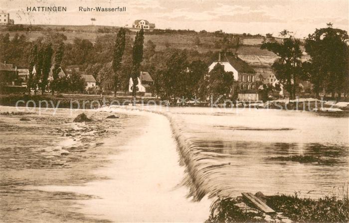 Hattingen Ruhr Ruhr-Wasserfall
