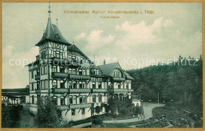 Klosterlausnitz Bad Kinderheim Aussenansicht