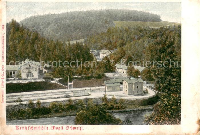 Rentzschmuehle Vogtland Thueringen Bahnhof