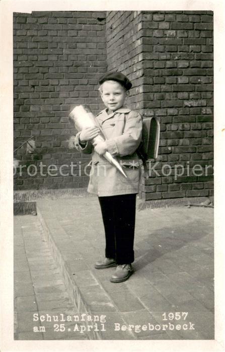 Bergeborbeck Schule Schulanfang Junge Einschulung