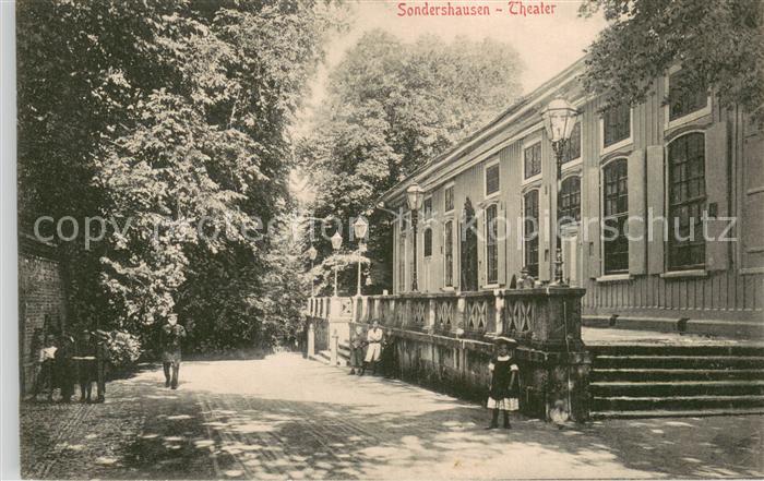 Sondershausen Thueringen Theater Aussenansicht