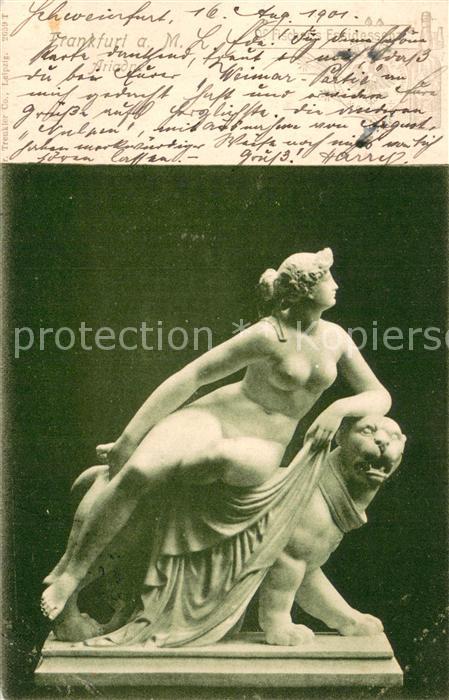 Frankfurt Main Reklame fuer Dr. Fischers Essigessenz