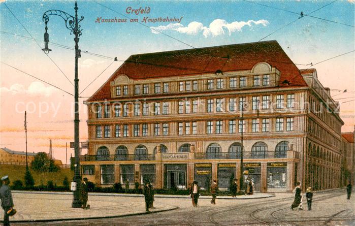 Krefeld Hansahaus am Hauptbahnhof