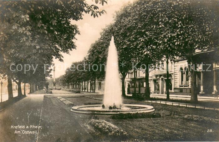 Krefeld Rhein Am Ostwall