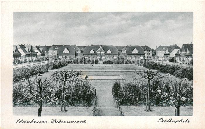 Rheinhausen Duisburg Berthaplatz