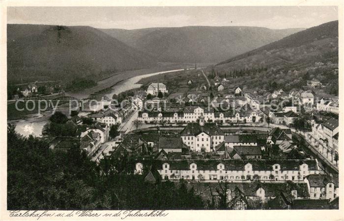 Carlshafen Weser Gesamtansicht