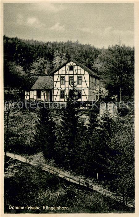 Balve Sommerfrische Klingelnborn Fachwerkhaus