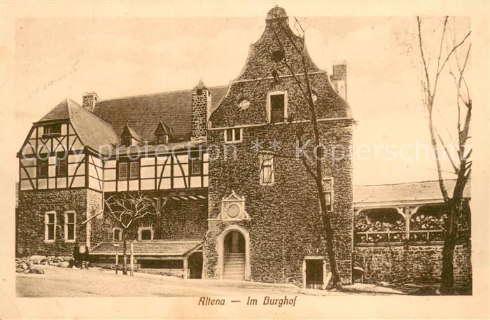 Altena Lenne Im Burghof