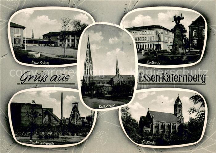 Katernberg Schule Markt Zeche-Zollverein Ev. Kirche