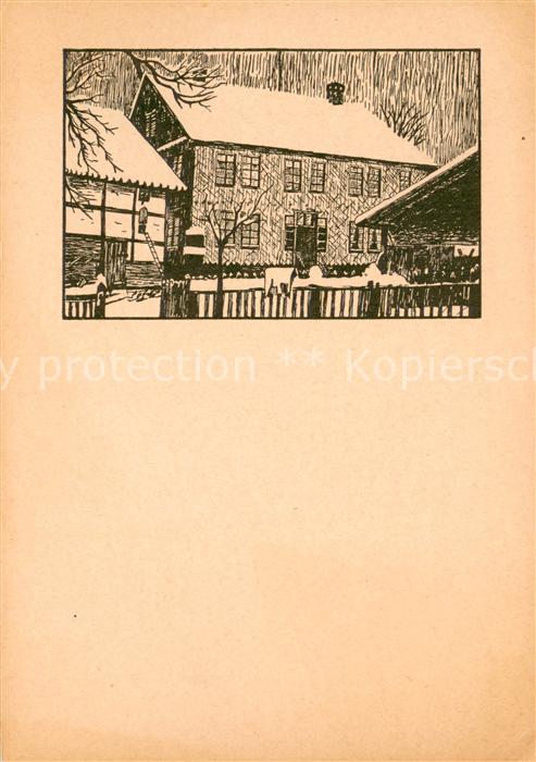 Boedexen Haus-Zeichnung