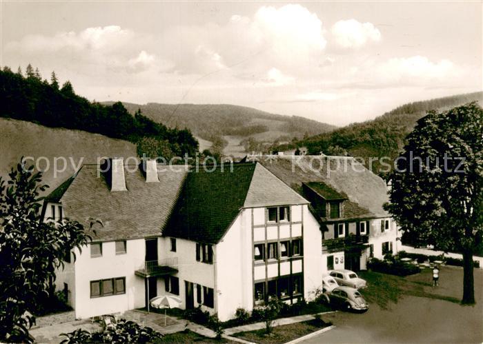 Oedingen Sauerland Hote.-Pension-Restaurant Wiethoff
