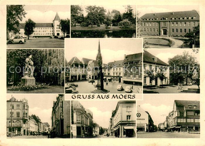 Moers Moers Teilansichten