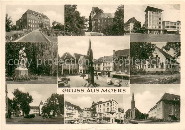 Moers Moers Teilansichten