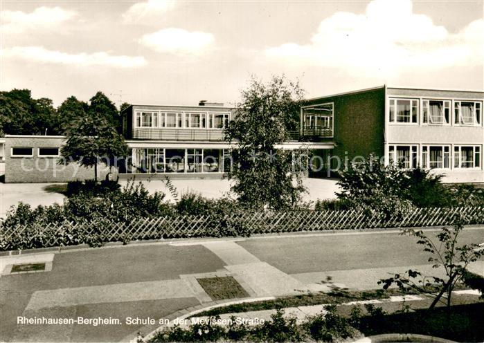 Bergheim Duisburg Schule an der Mevissen-Strasse