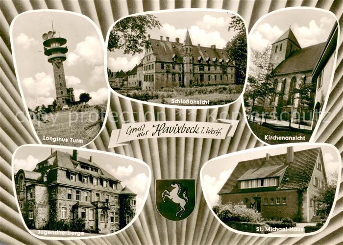 Havixbeck Schloss Kirche St.Michael-Haus Jugendherberge Loginus-Turm