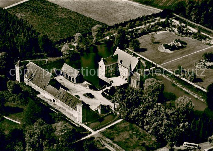 Muenster Westfalen Fliegeraufnahme Burg Huelshoff