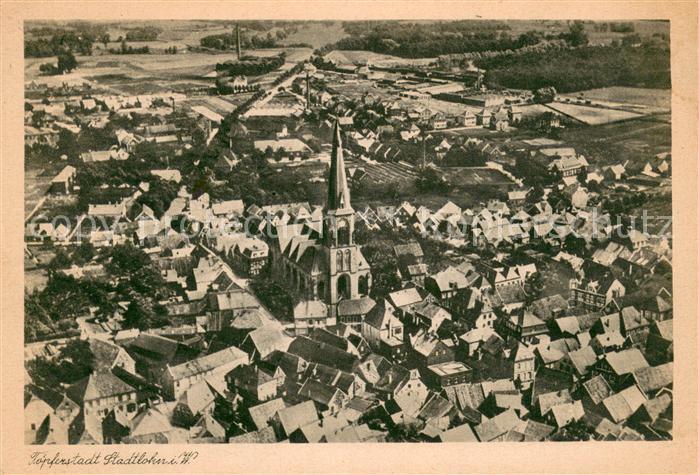 Stadtlohn Fliegeraufnahme Teilansicht