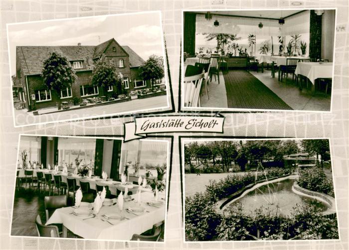 Billerbeck Westfalen Gaststaette Eicholt Innen und Aussen