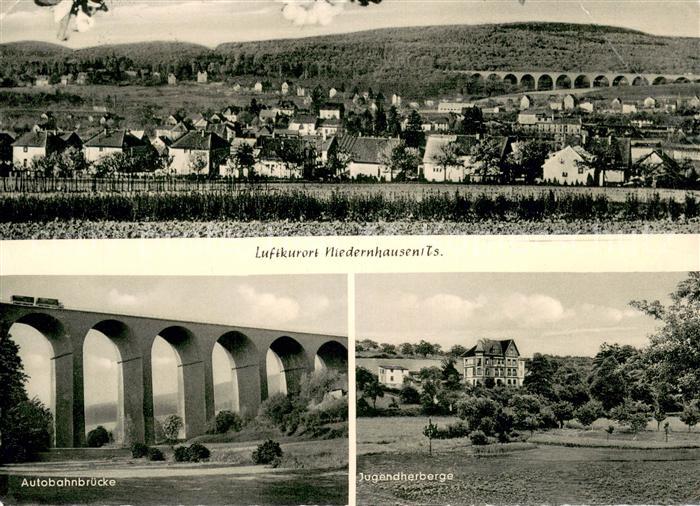 Taunus Region Niederhausen Autobahnbruecke Jugendherberge