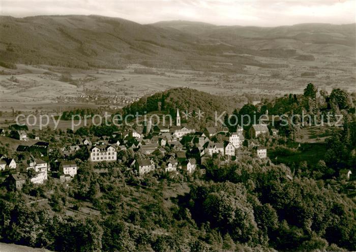 Lindenfels Odenwald Fliegeraufnahme Gesamtansicht