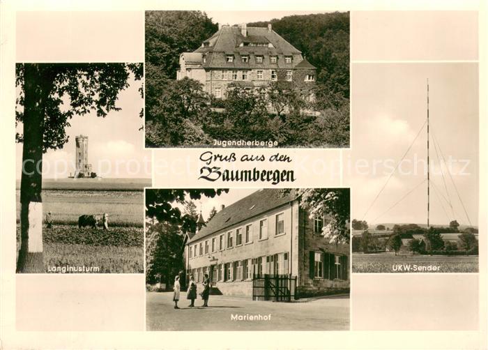 Nottuln Hotel Marienhof Baumberge Longinusturm URW-Sender