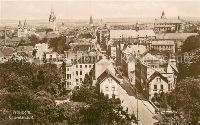 Paderborn Gesamtansicht