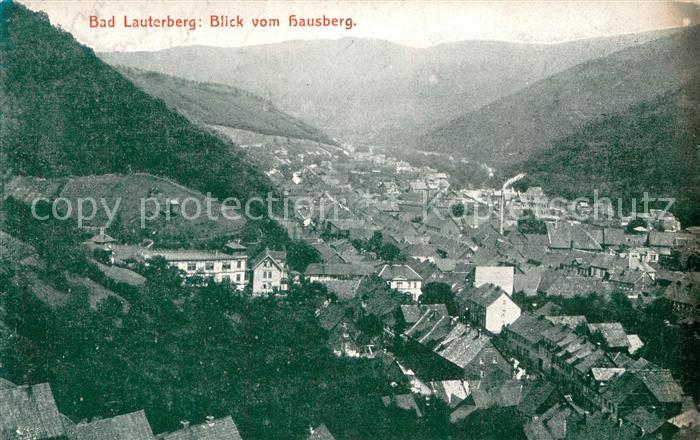Bad Lauterberg Blick vom Hausberg