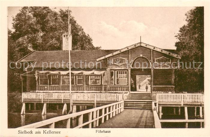 Sielbeck Holsteinische Schweiz Faehrhaus am Kellersee