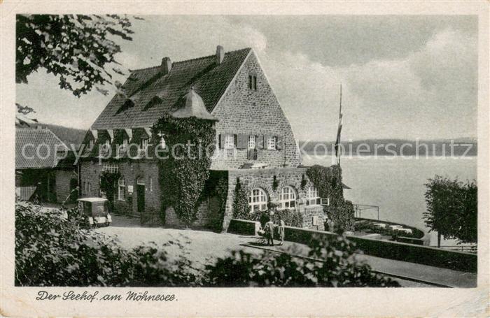 Moehnesee Der Seehof Aussenansicht