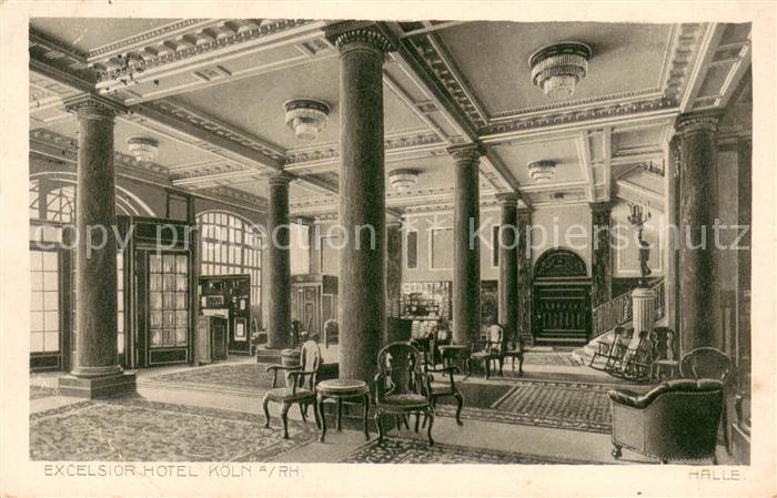 Koeln Rhein Excelsior-Hotel Innenansicht