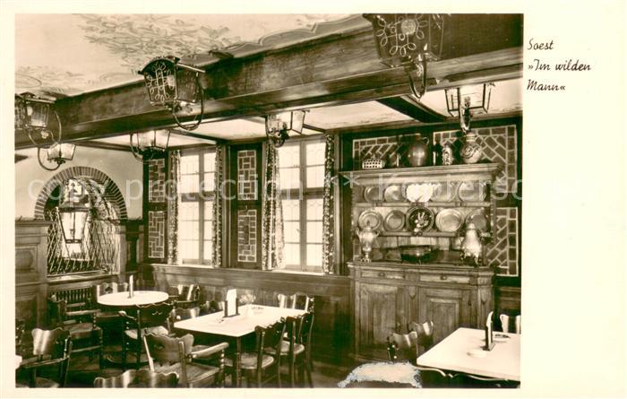Soest DE NRW Gaststaette Im Wilden Mann Innen Stube