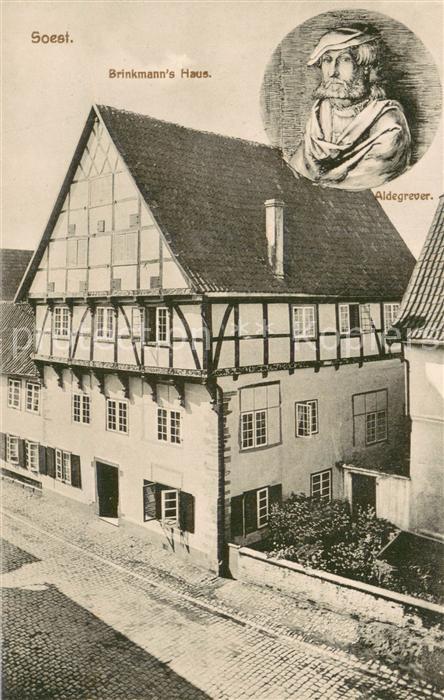 Soest DE NRW Brinkmanns Haus und Aldegrever