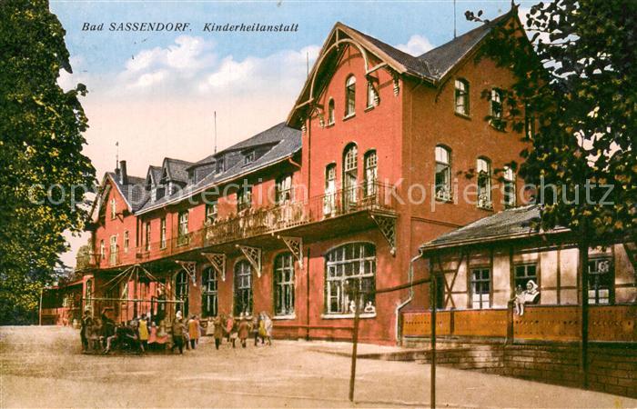 Bad Sassendorf Kinderheilanstalt Maedchenheim