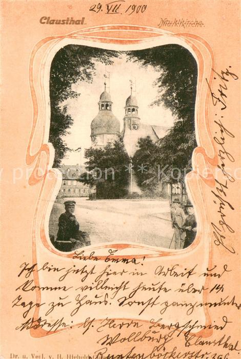 Clausthal-Zellerfeld Goslar Niedersachsen Marktkirche