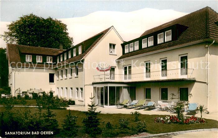 Bad Oexen Eidinghausen Sanatorium Aussenansicht