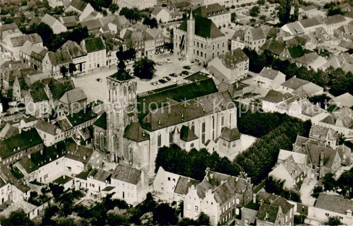 Kalkar Niederrhein Fliegeraufnahme Kirche