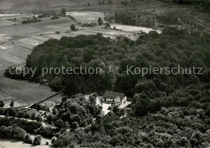 Warstein Fliegeraufnahme Waldhotel Tropfsteinhoehle
