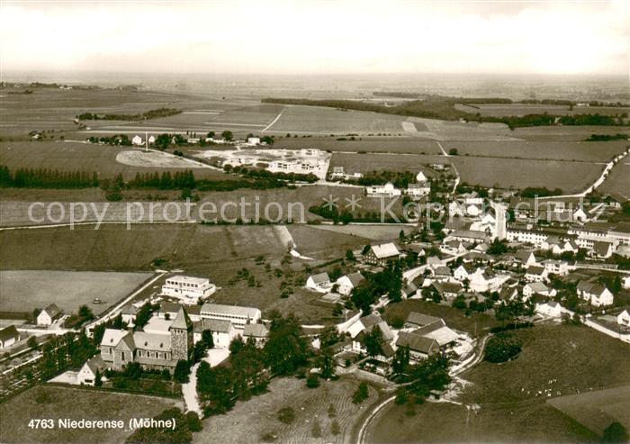 Niederense Westfalen Fliegeraufnahme Gesamtansicht