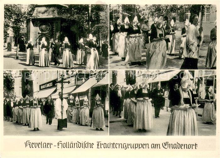 Kevelaer Hollaendische Trachtengruppen am Gnadenort