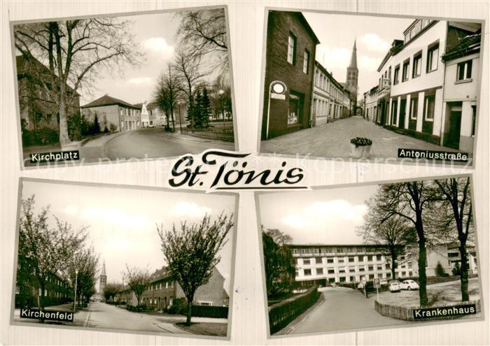 Toenis St Kirchplatz Kirchenfeld Krankenhaus Antoniusstrasse