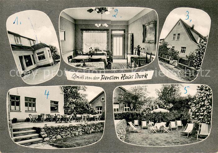 Holzhausen Luebbecke Pension Haus Stork Innen und Aussen