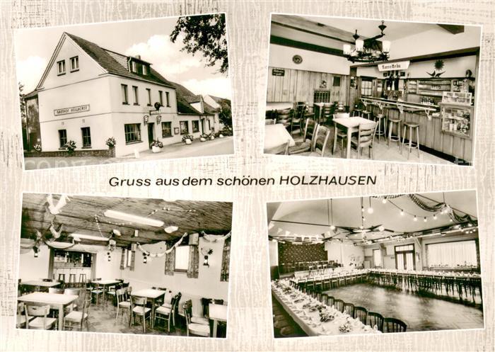 Holzhausen Luebbecke Gasthaus Albert Huellhorst Innen und Aussen