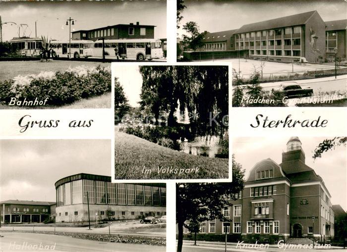 Sterkrade Bahnhof Hallenbad Knaben-Gymnasium Maedchen-Gymnasium