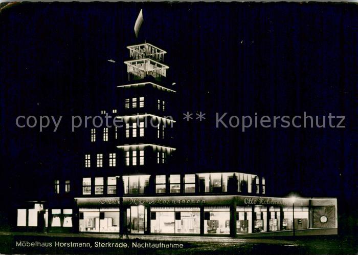 Sterkrade Moebelhaus Horstmann Nachtaufnahme