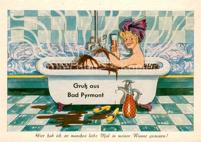 Pyrmont Bad Witz-Karte
