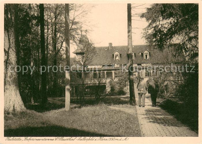 Clausthal-Zellerfeld Goslar Niedersachsen Heilstaette Erbprinzentanne