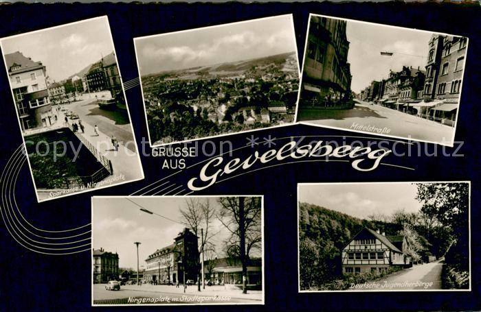 Gevelsberg Totalansicht Nirgenaplatz Deutsche-Jugendherberge