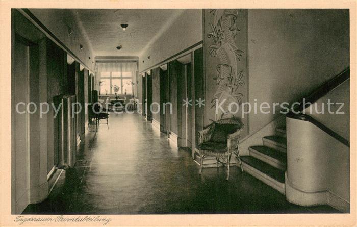 Gevelsberg Staedt. Krankenhaus Tagesraum Privatabteilung