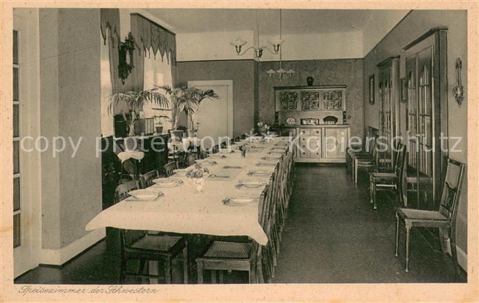 Gevelsberg Staedt. Krankenhaus Speisezimmer d. Schwestern